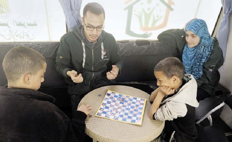 The Egyptian Initiative Sending Buses with Games, Medical Check-Ups, More for Homeless Children
