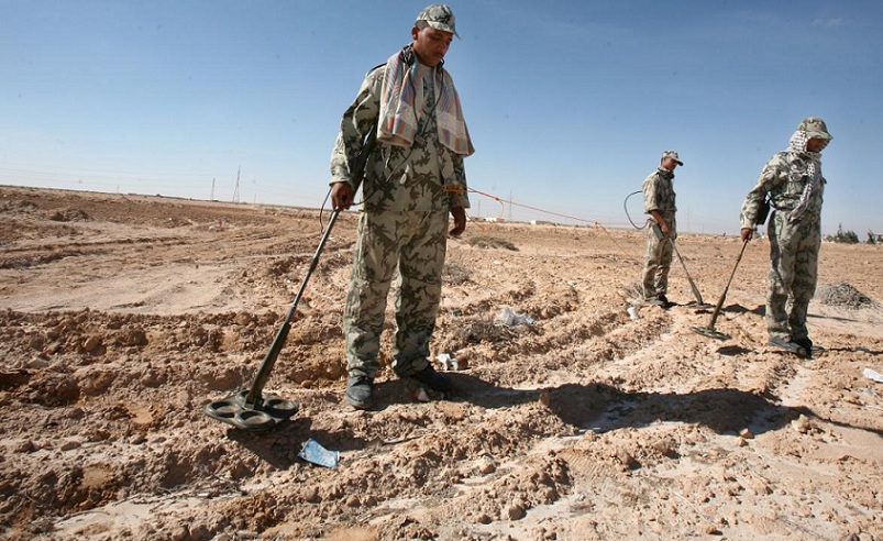 NATO Discusses De-mining Program for Egypt’s El-Alamein