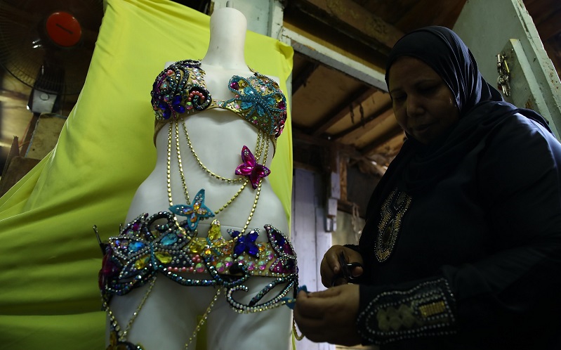 Rags for Riches: Meet Sayeda Eisha's Veteran Belly Dance Dress Designers 