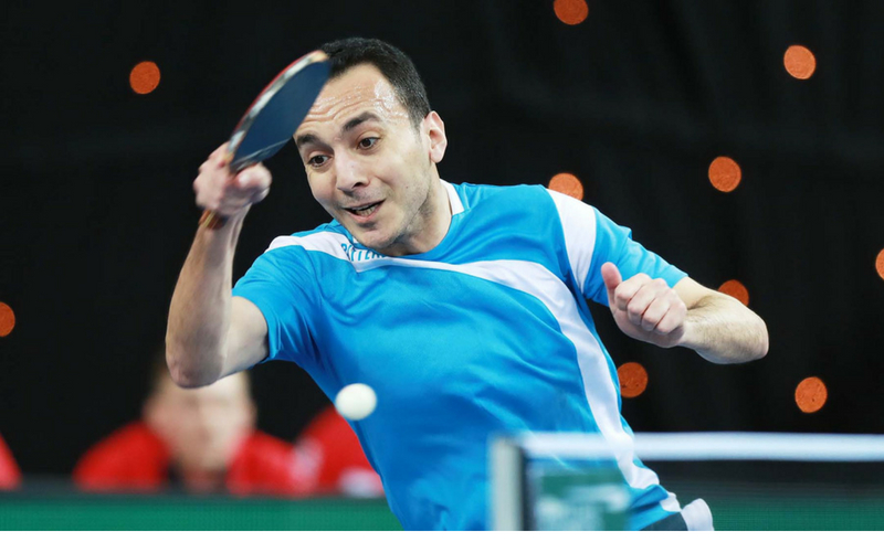 Egypt and Nigeria Compete for the International Table Tennis Federation World Team Cup 