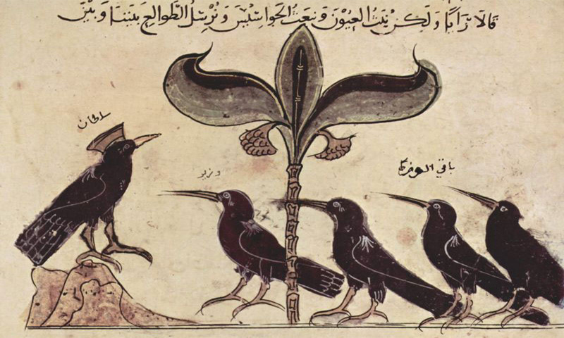 crows and ravens from kalila wa dimna