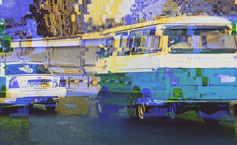 Egypt’s Microbuses through the Eyes of This Trippy Artist