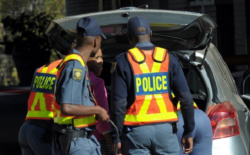 south Africa police arrest