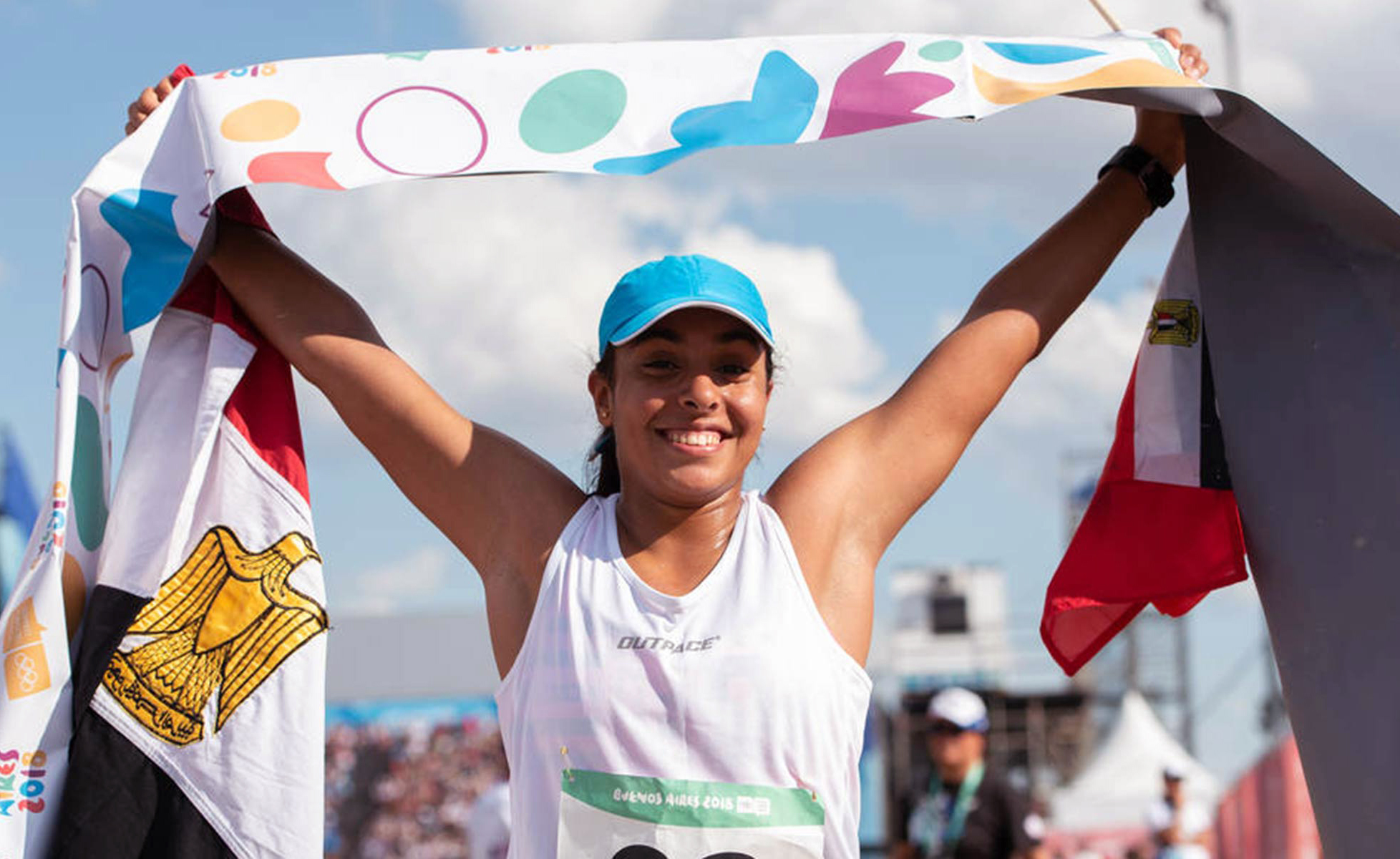 Egyptian Pentathlete Salma Abdelmaksoud Wins Gold at Youth Olympic Games