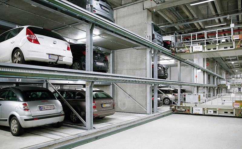 hydraulic car parking system