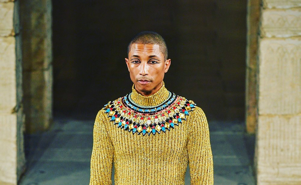 Pharrell Ancient Egypt Chanel Vogue 
