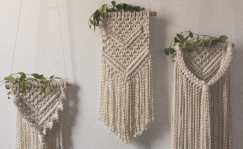 Threads wall hanging
