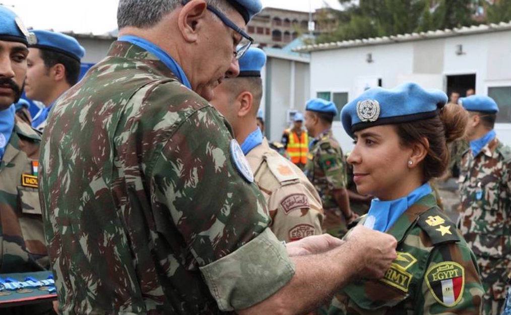 UN honoring Egyptian female peacekeeper for her efforts in Congo