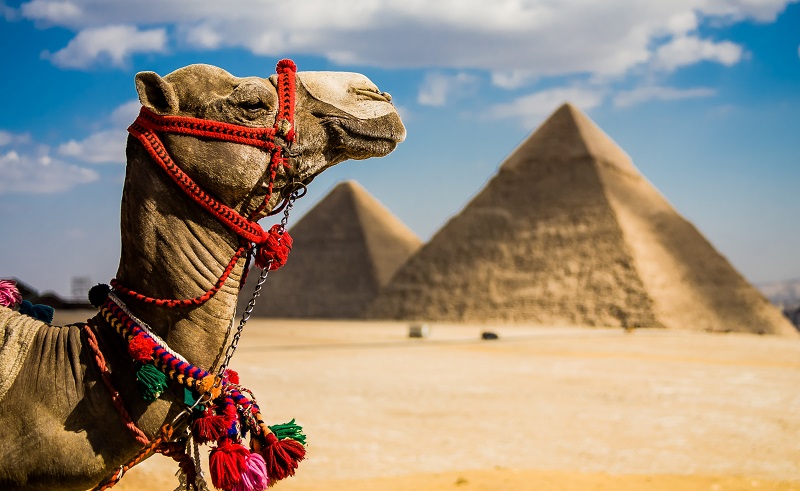 Egyptian pyramids tourism