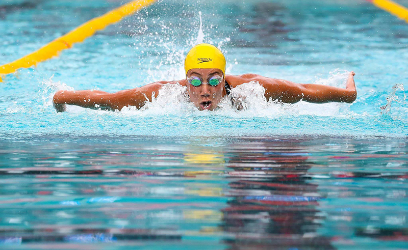 Egypt's Farida Osman Scores Silver in FINA Champions Swim Series