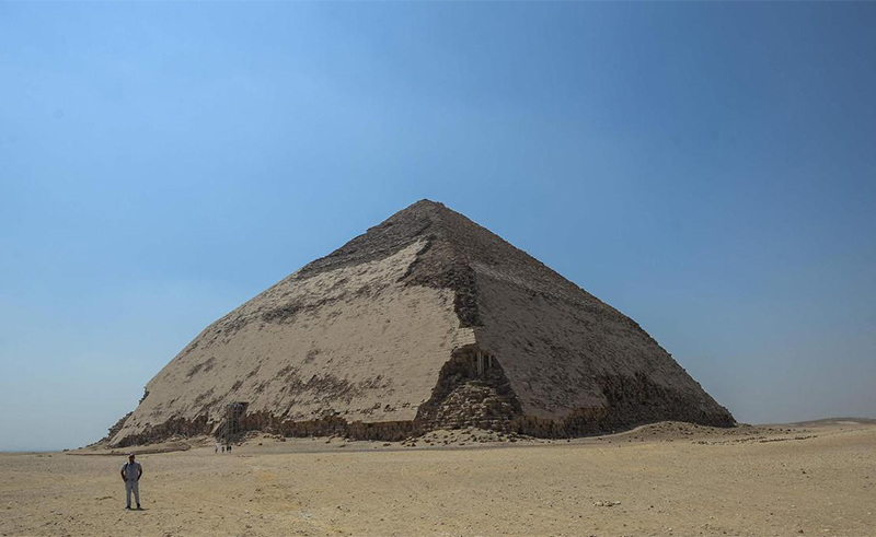 EGYPT'S BENT PYRAMID OF DAHSHUR OPENED TO THE PUBLIC FOR FIRST TIME SINCE 1965