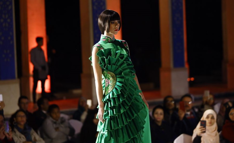 Chinese fashion show cairo