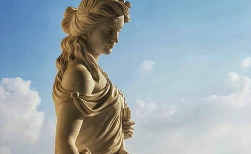 Statue of Alexandria-Born Female Scientist Hypatia Set Up at New Administrative Capital