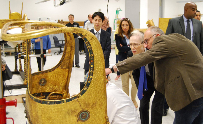 Grand Egyptian Museum’s Team Receives International Award for Conservation