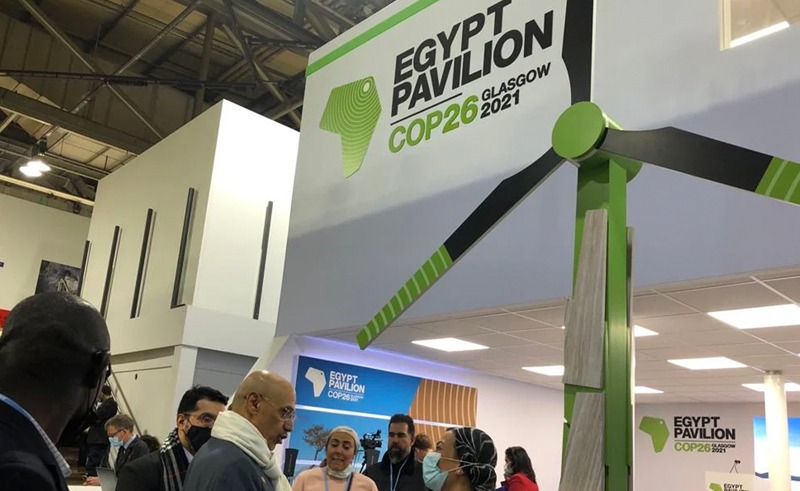 Egypt Hosts Pavilion at COP26 Climate Change Conference in Glasgow