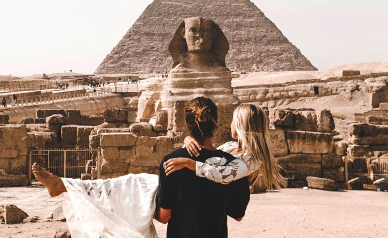 You Can Now Take Official Wedding Photos at Egypt's Historical Sites