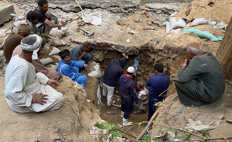 Ancient Tomb Found Beneath Ain Shams Home