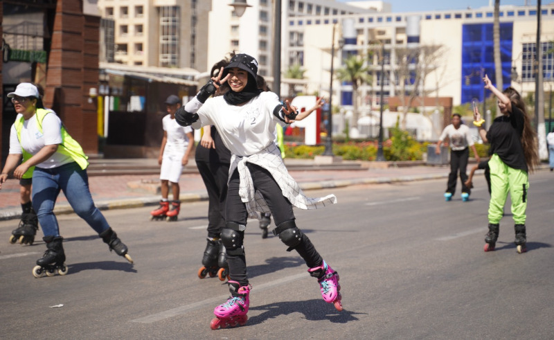 The Hidden Rollerskating Scene That Found Its Home in Port Said