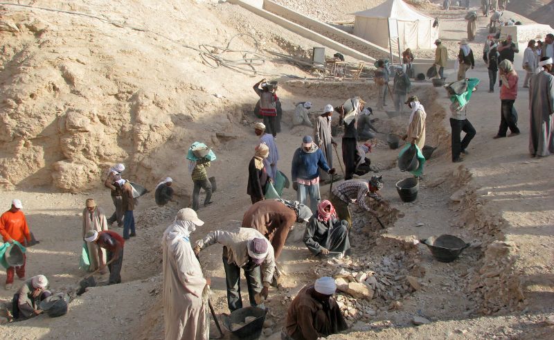 Egyptian Archeologists are Leading 50 Excavations Across the Country