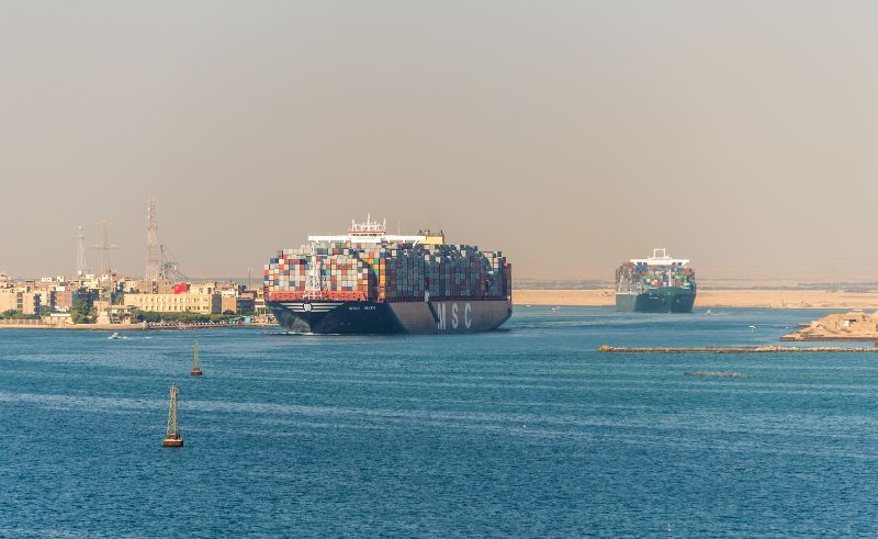 Suez Canal Achieves Highest Monthly Revenue in History at USD 802M