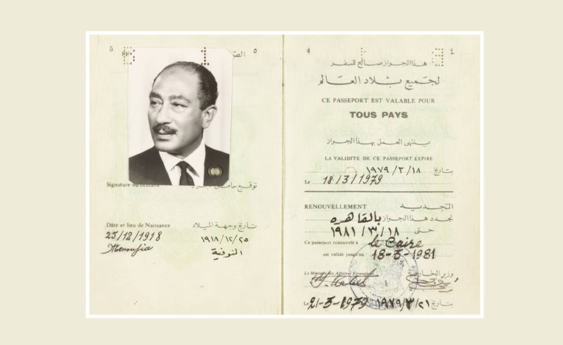 Anwar Sadat’s Family Calls for Investigation After Sale of Passport
