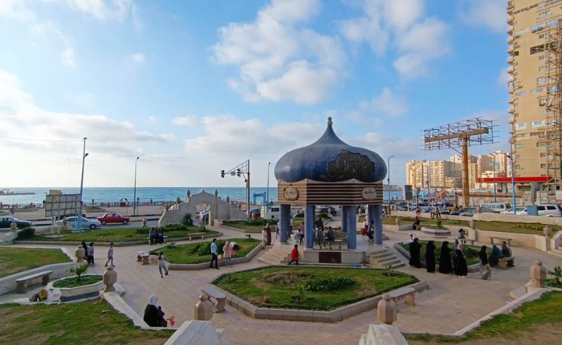 Sidi Beshr Mosque Garden in Alexandria Will Soon Be Restored