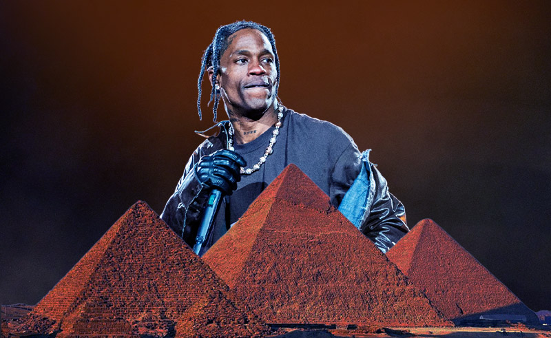  Travis Scott to Host ‘Utopia’ Album Launch at the Pyramids July 28th