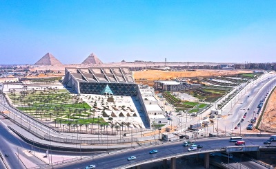 New Walkway Will Link Giza Pyramids to Grand Egyptian Museum