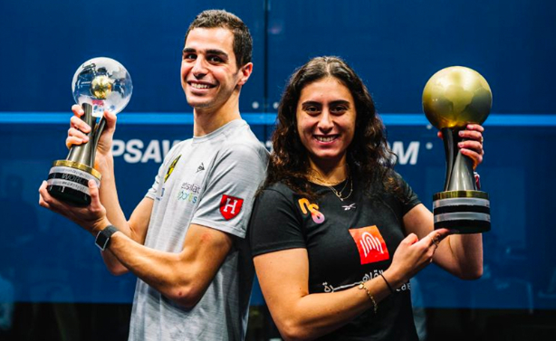 Nour El Sherbini & Ali Farag Snag First Place at Paris Squash 2023