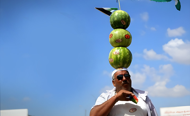 On Watermelons: Palestinian Inventiveness in the Face of Erasure 