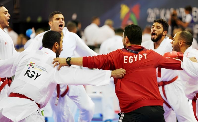 Egypt's Karate Team Wins Five Gold Medals in Karate World Championship
