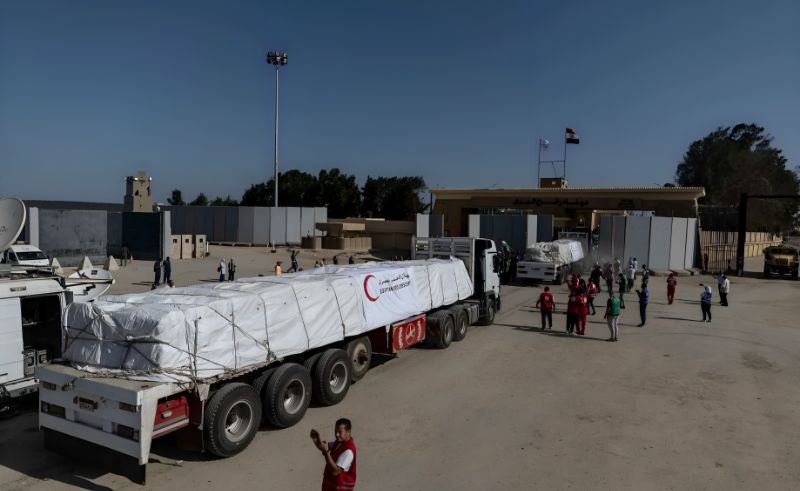 UN Team to Advise Egyptian Red Crescent on Gaza Aid at Rafah