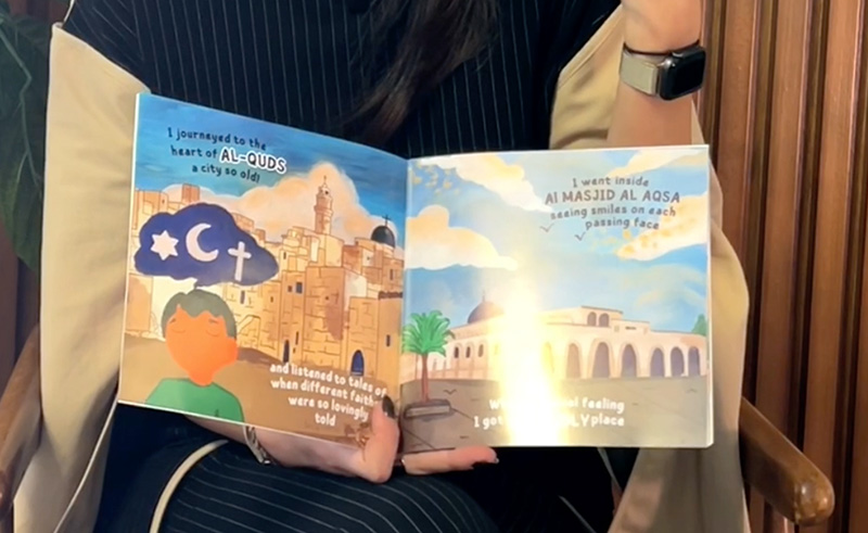 Lanalou's New Children's Book Shares Palestine's Beauty