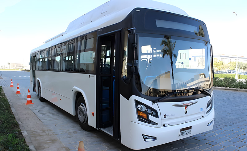 Eco-Friendly Buses Introduced to New Administrative Capital