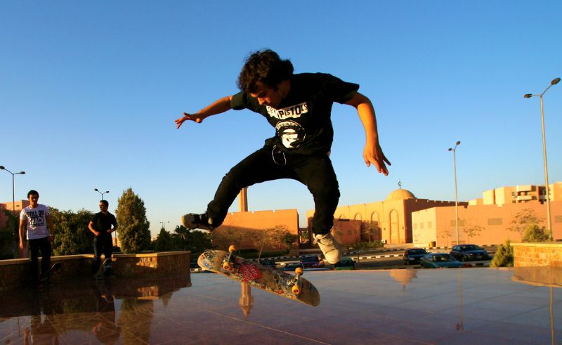History of Skateboarding in Egypt Exhibit Rolls Up to Downtown Cairo