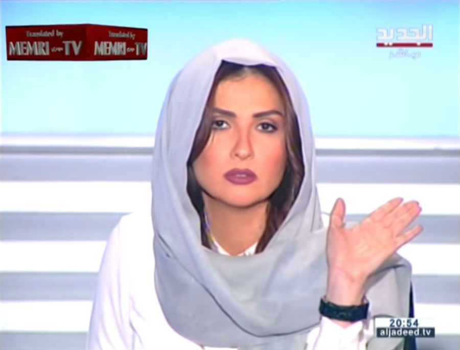 Video: Lebanese TV Host Shuts Down Sexist Islamist on Air