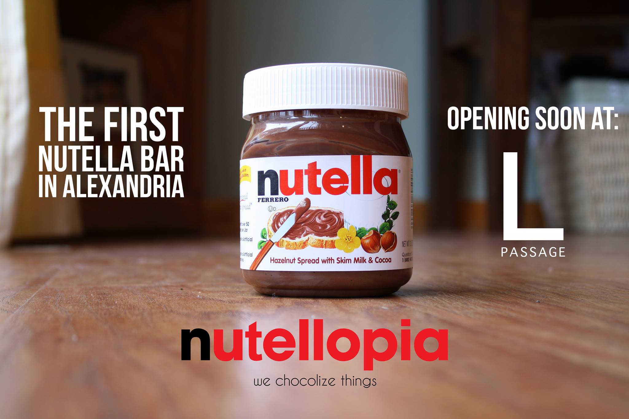 Nutellopia: Alexandria's First Nutella Bar! 