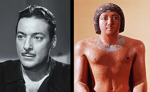 Egyptian Celebrities' Pharaoh Lookalikes