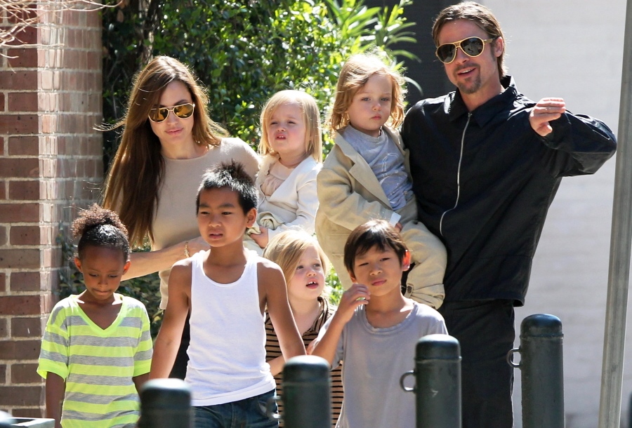 Jolie-Pitt Kids to Walk Like Egyptians?