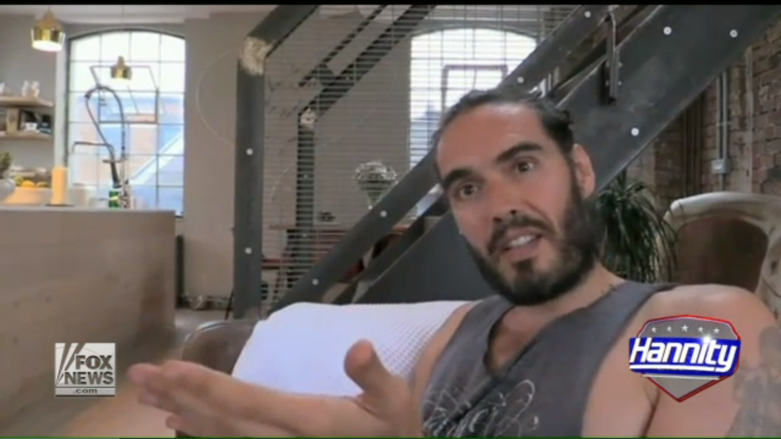 Russell Brand Owns FOX Over Gaza Crisis