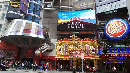 It's a Sign! Egypt Takes Big Campaign to NYC