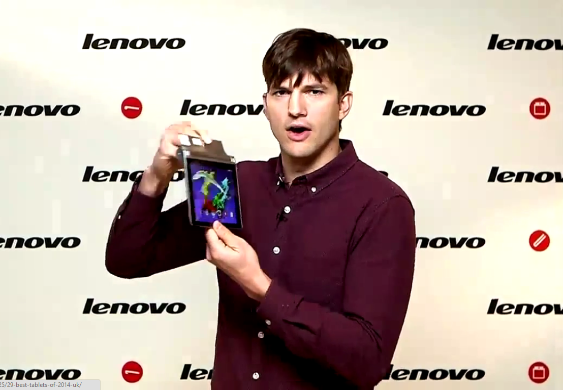 Lenovo Launches… Ashton Kutcher