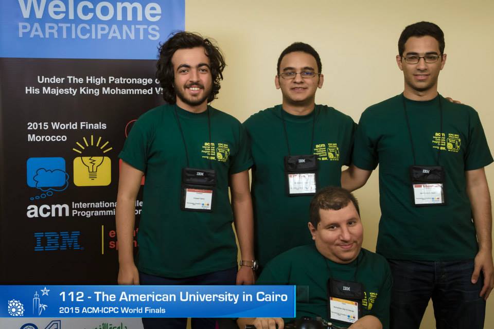 AUC Breaks Record and Named MENA Champs at Programming World Finals