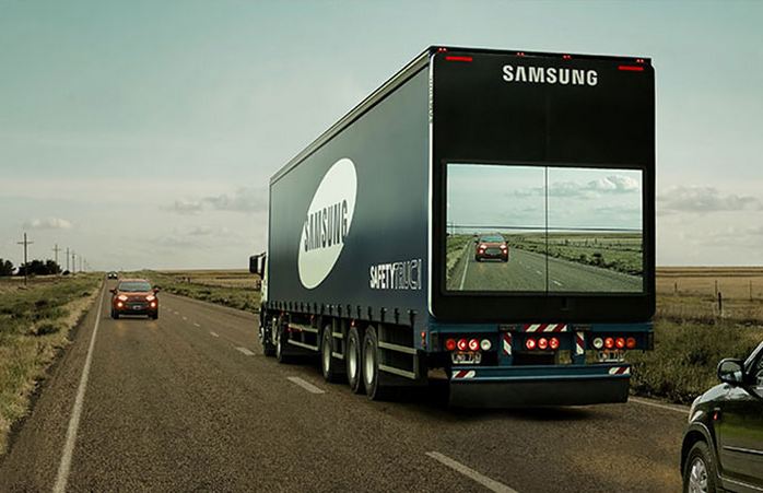 Samsung’s 'Safety Trucks' to Decrease Road Accidents 