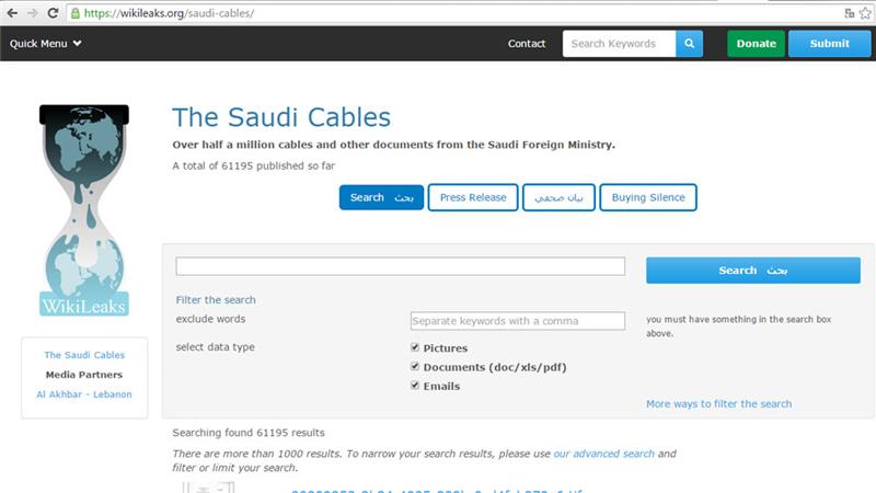 Wikileaks to Release Half a Million Saudi Secrets