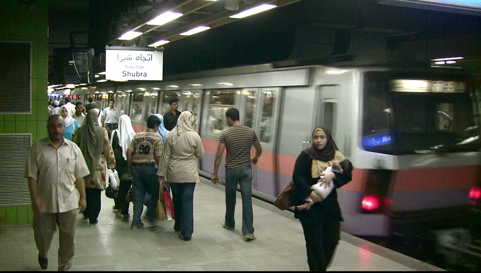 Sadat Metro Station Closed 