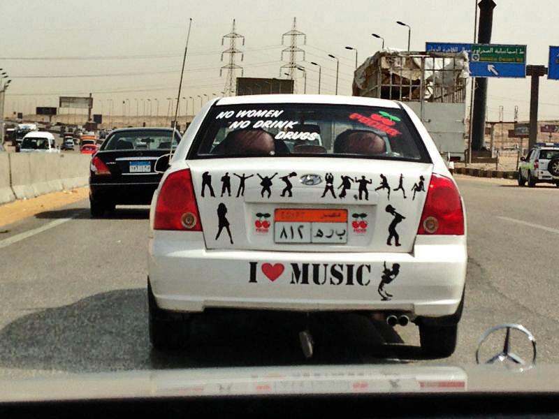 14 of the Most Hilarious Bumper Stickers We've Ever Seen in Egypt