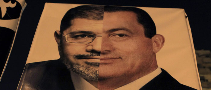 Is Mubarak Defending Morsi?
