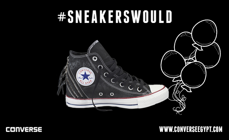 Converse: #SneakersWould Attend The Party!