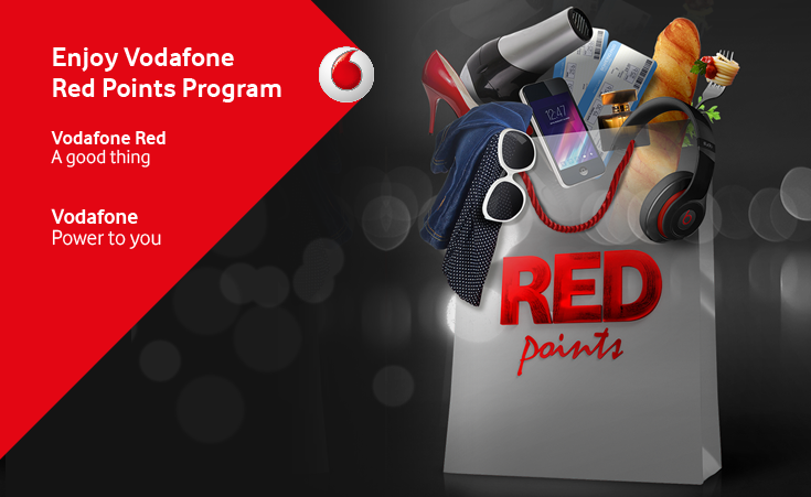 Pamper Yourself with Vodafone RED Points